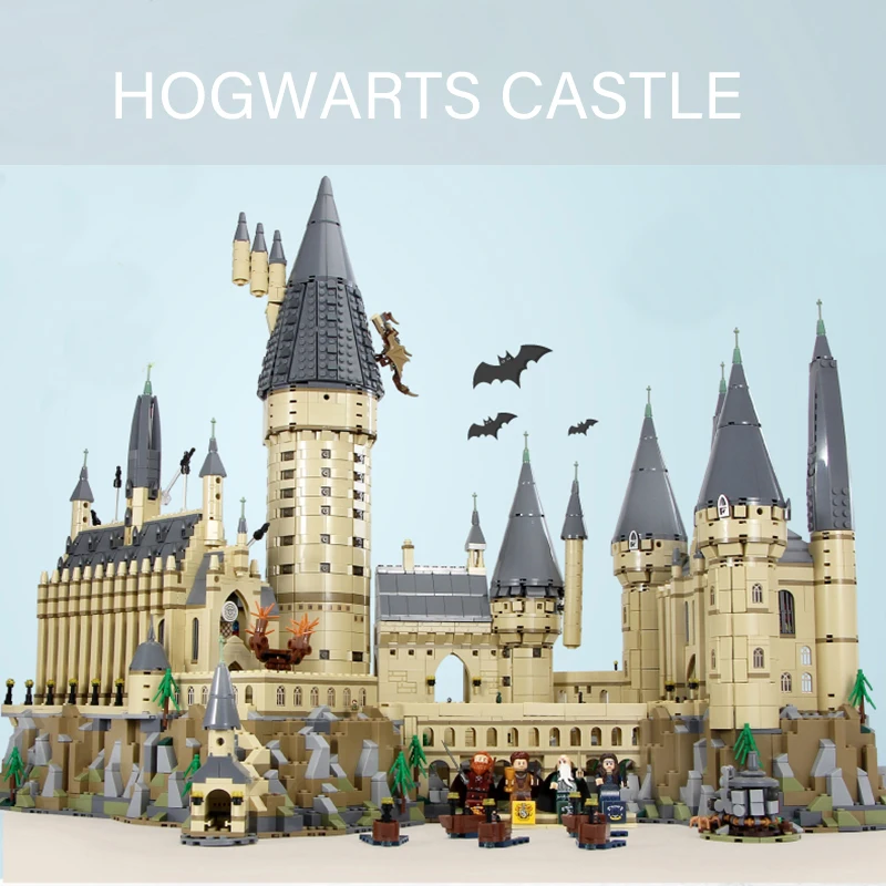 

16060 Potter Movie Castle Magic Model 6742Pcs Building Block Bricks Toys 71043 Children Gift Compatible with Legoinglys