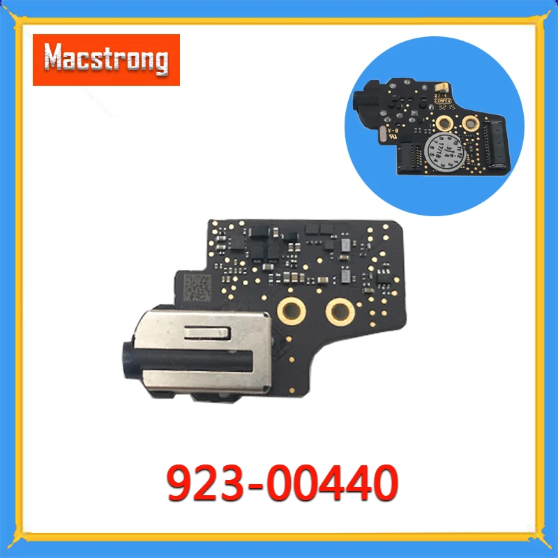 Tested Original 923 00440 A1534 Audio Jack Board 2015 2016 2017 for Macbook 12 A1534 Headphone Socket Plug 820 4049 A