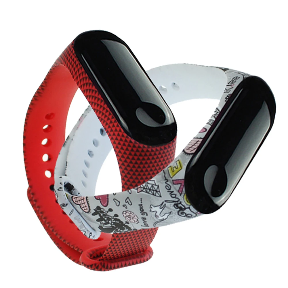 

For Mi Band 4 Strap For Mi Band 3 Strap Replacement Smart Band Wrist Strap Multi-Color For Mi Band 3 4 Smart Band Accessories