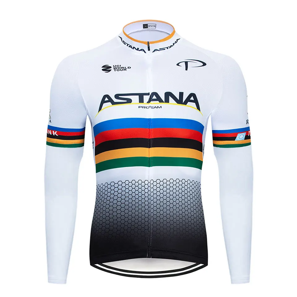 2020 велосипедная майка ASTANA Pro с длинным рукавом одежда для горных велосипедов