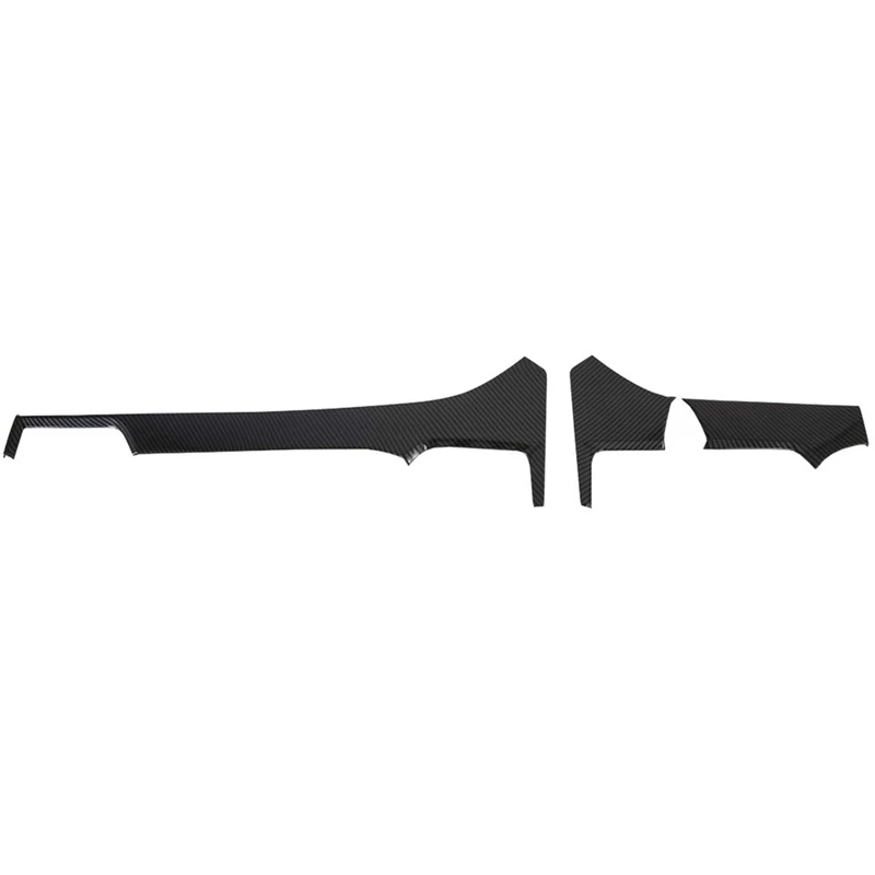 

Interior Center Middle Console Dashboard Stripe Trim Cover Pics for Tesla Model X Model S 2016 2017 2018 2019 ABS Plastic Car Ac