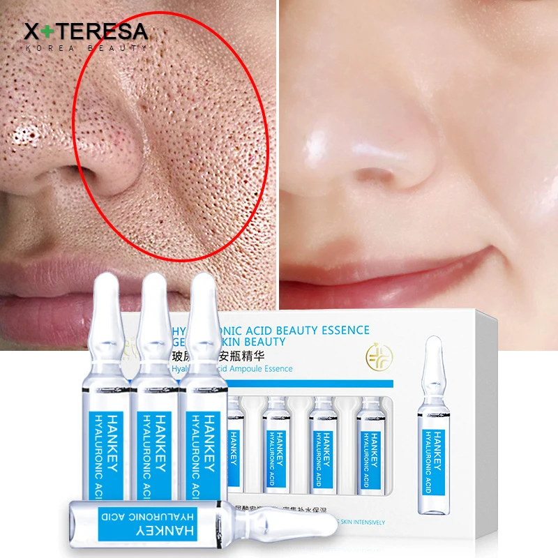 Сыворотка с гиалуроновой кислотой для сужения пор и отбеливания кожи|Сыворотка| |