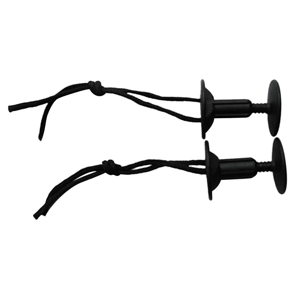 2Pcs Durable Strong  Surfboard Leash Plug with Loop Cord - 50mm