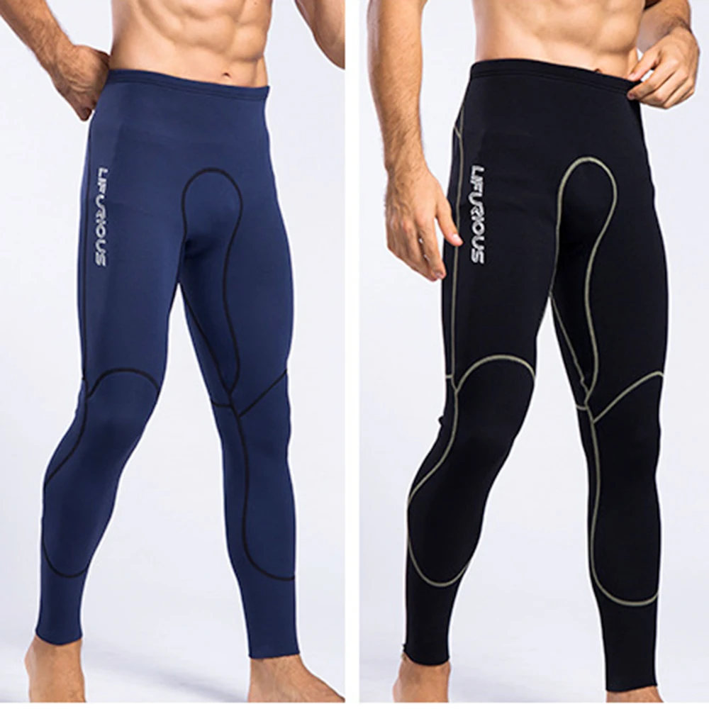 

Men 2MM Black Neoprene Wetsuits Pants Diving Snorkeling Surfing Swimming Warm Trousers Leggings Tights Super Elastic Wetsuits