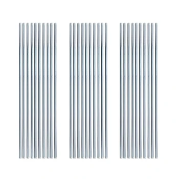 

30Pcs 2mm 50cm/19.7" Low Temperature Welding Wire Soldering Aluminum Rod Flux Core WE53 Copper Replacement No Solder Powder Kits
