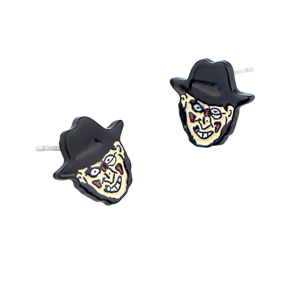 fantasy-universe-free-shipping-20pair-a-lot-horror-stud-earrings-hredaa031