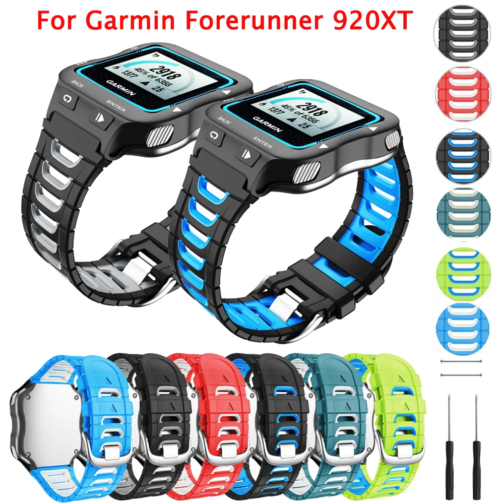 Silicone Smart Watch Band For Garmin Forerunner 920XT Replacement Wrist
