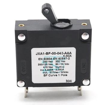 

Plug And Play Boat Single Pole Hydraulic Magnetic Circuit Breaker Portable Current Overload Protector A Series Triggering Manual