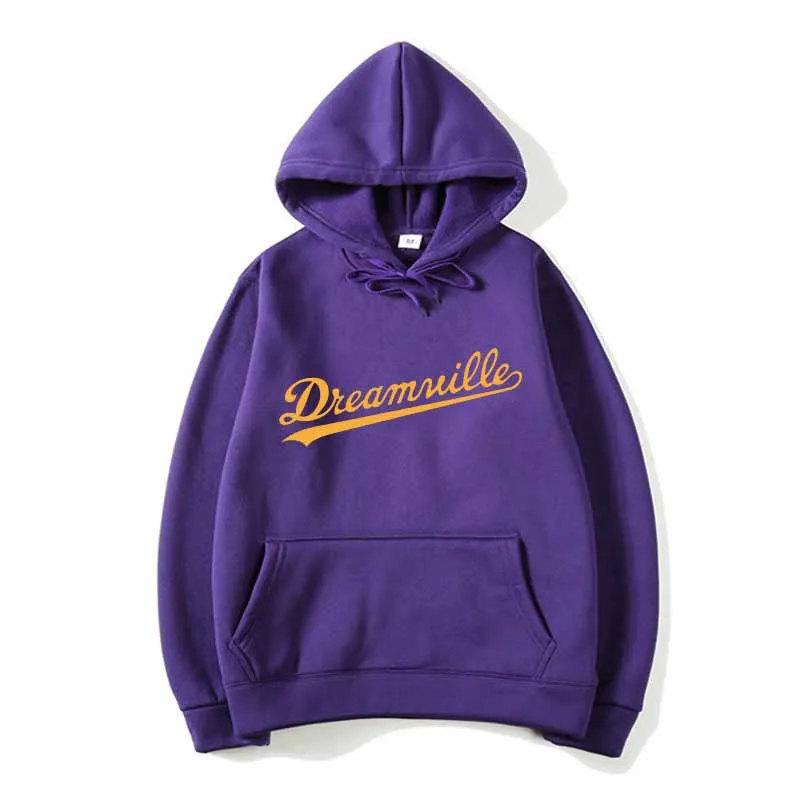 2019 толстовки новос хип хоп dreamville j cole logotipo com capuz carta presa inverno| |