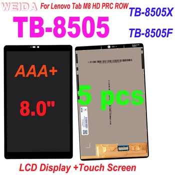 

5pcs Original 8.0" LCD For Lenovo Tab M8 HD PRC ROW TB-8505X TB-8505F TB-8505 LCD Display Touch Screen Digitizer Assembly