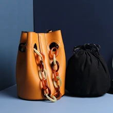 Burminsa шикарные Акриловые Сумки из натуральной кожи с ремешком на цепочке для женщин, мини сумки, женские сумки через плечо, летние