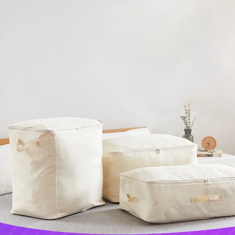 

Mei dang jia Clothes Luggage Quilt Storage Bag Oxford Cloth Custom Dustproof Bedroom Storgage Bag Blanket Storage Bag