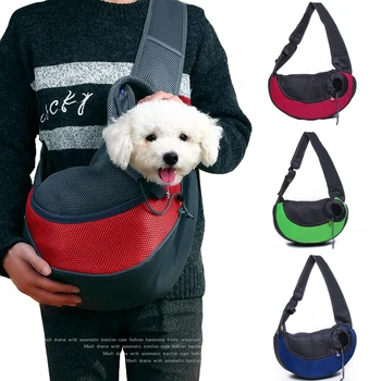 

Breathable Cat Front Carrying Bags Mesh Comfortable Travel Tote Shoulder Bag For Puppy Cat Small Pets Slings Backpack Bath Bag