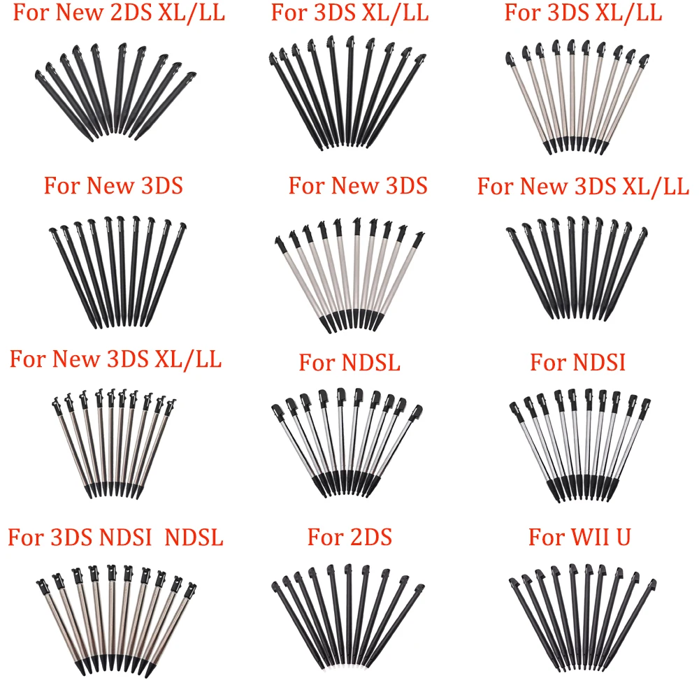 New Nintendo 3ds Xl Stylus Pen New 3ds Xl Retractable Stylus 10pcs