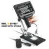 Andonstar AD407 HDMI Soldering Digital Microscope with 4MP UHD 7'' LCD Screen 270X Video Microscopes for Phone Repairing 2