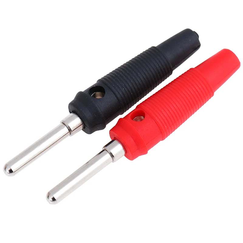 

4pcs Banana Plug Audio Speaker Connectors Amplifier Speaker Binding Post 4mm Banana Jack Plug For Cable Terminals
