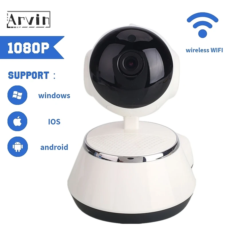 Беспроводная ip камера 720P безопасности WiFi наблюдения HD видео видеонаблюдения Camaras