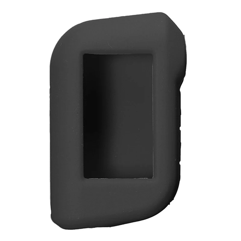 

1pcs Black Starline A93 / A63 Silicone Case Car Alarm LCD Remote Control LCD Keychain