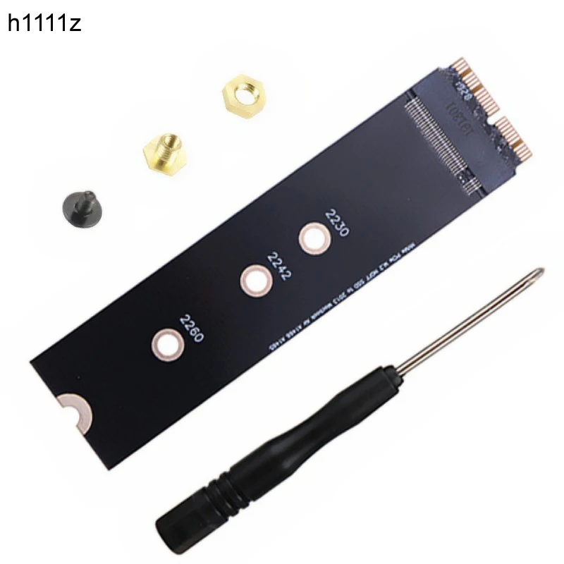 M.2 NVME SSD Adapter Card for OS X 10.13 High Sierra or higher, M-Key M