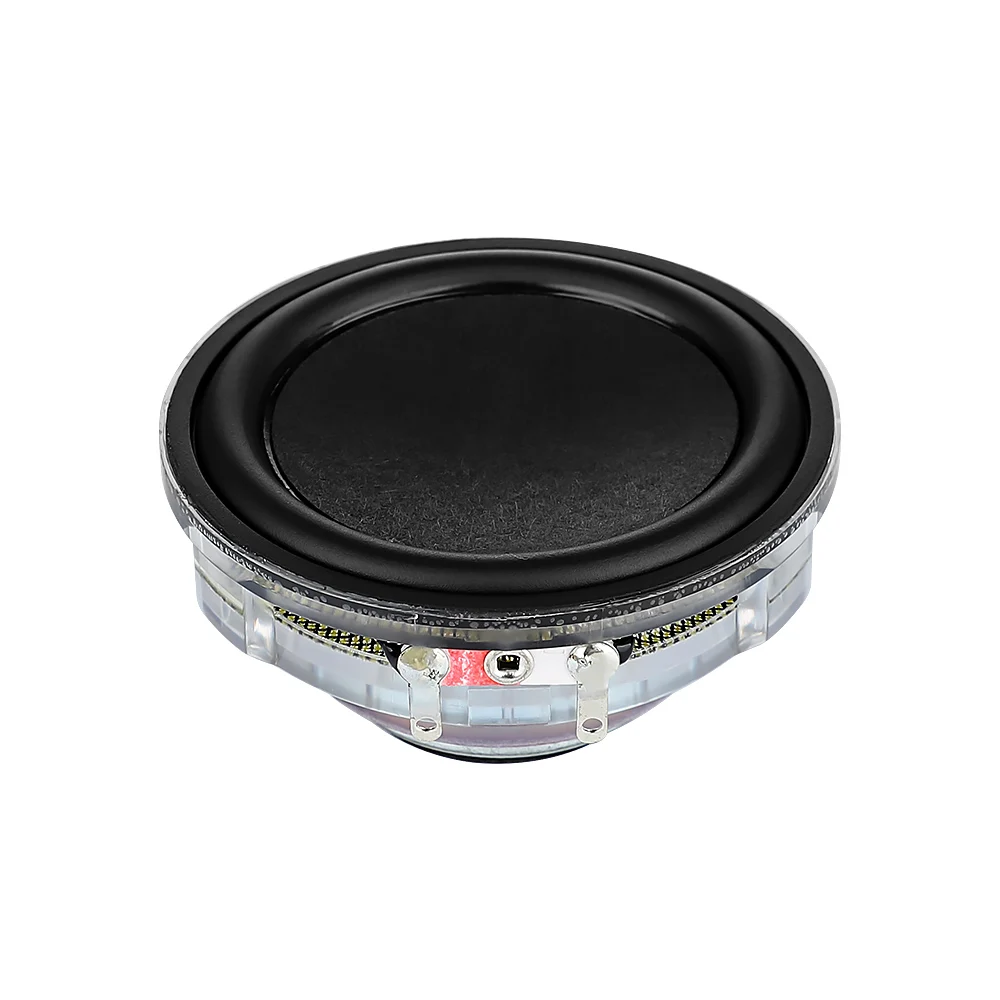 Computer Speakers Audio Speakers 2Pcs 2 Inch 55MM Full Range Frequency 4 Ohm 10W Hemp Fiber Basin Bass for Harman Karton