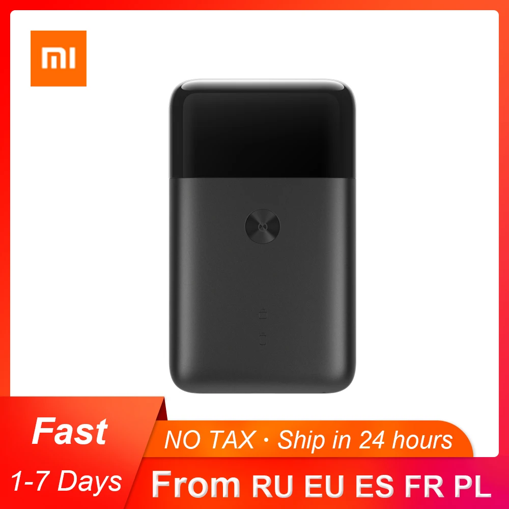 Оригинал Xiaomi Mijia электрическая бритва 2 лезвия USB перезаряжаемая умная мини