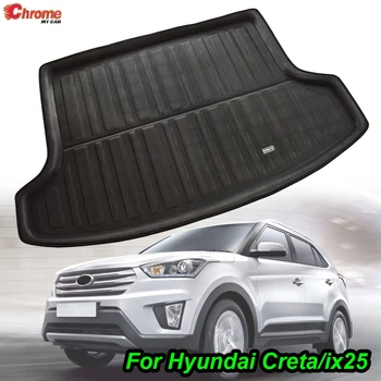 

For Hyundai Creta IX25 2015 2016 2017 2018 2019 Boot Mat Rear Trunk Liner Cargo Floor Tray Carpet Pad Protector Car Accessories