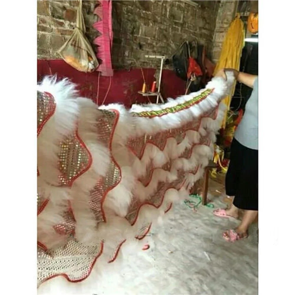 120 ''Китайский народный художественный костюм талисмана льва для танцев