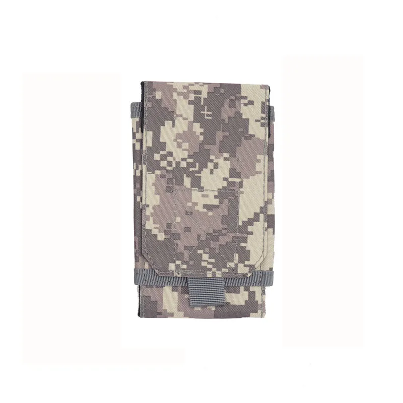 Camo Waist bag Tactical Phone Holder Sport Waist Belt Case Waterproof Nylon EDC Outdoor Camouflage Bag Hunting Bags in Backpack - Цвет: AUC
