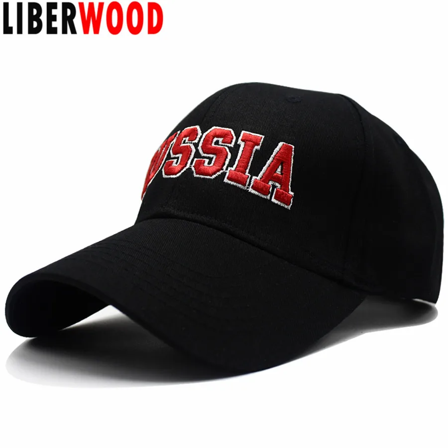 LIBERWOOD Новая русская хлопковая бейсболка для активного отдыха вышивка Снэпбэк