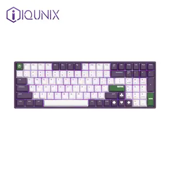 

IQUNIX F96-JOKER Wireless RGB Backlight Aluminum Mechanical keyboard 100 PBT keycaps CHERRY MX switches NKRO Gaming Keyboard