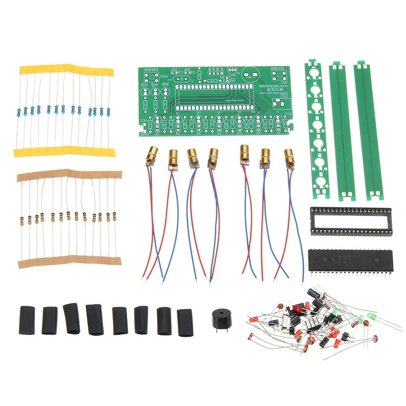 

Diy Single Chip Microcomputer Harp Kit Electronic Piano Music Box