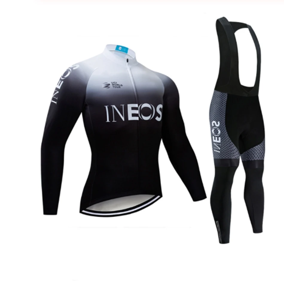 winter jersey set 3 Cinelli зима Pro велосипедная команда Джерси Набор Roupa ciclismo Майо MTB Roadbike теплая куртка и thearmale Велоспорт нагрудник плотный-Мужской - Цвет: winter jersey set 3