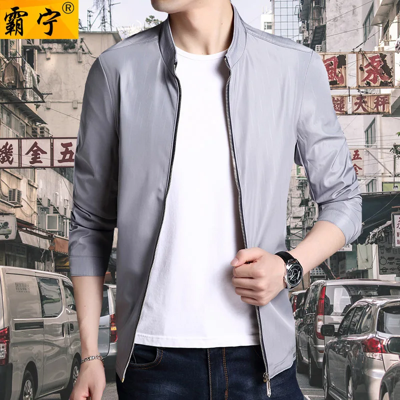 

Middle-aged Jacket Men Coat Middle-aged Casual Men'S Wear 30-40-50-Year-Old Dad Autumn Clothing Coat Autumn