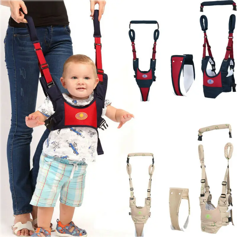 

2019 Baby Toddler Kids Harnesses Leashes Protable Safety Learning Training Walking Belt Assistant For Little Baby Children