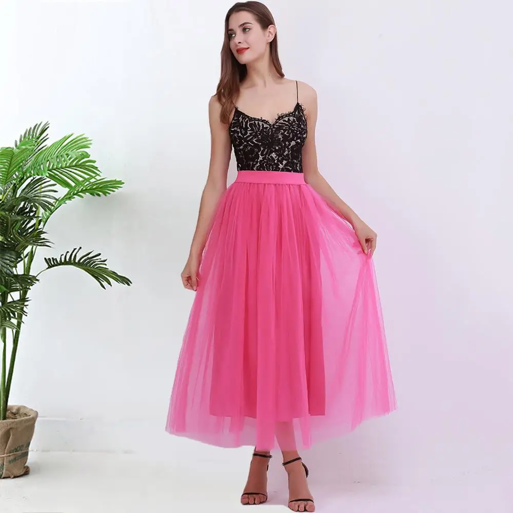 floor length tulle skirts