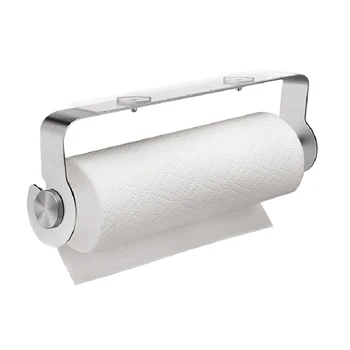 

Paper Towel Roll Holder Under Shelf Cabinet Storage Rack for Toilet Kitchen LB88