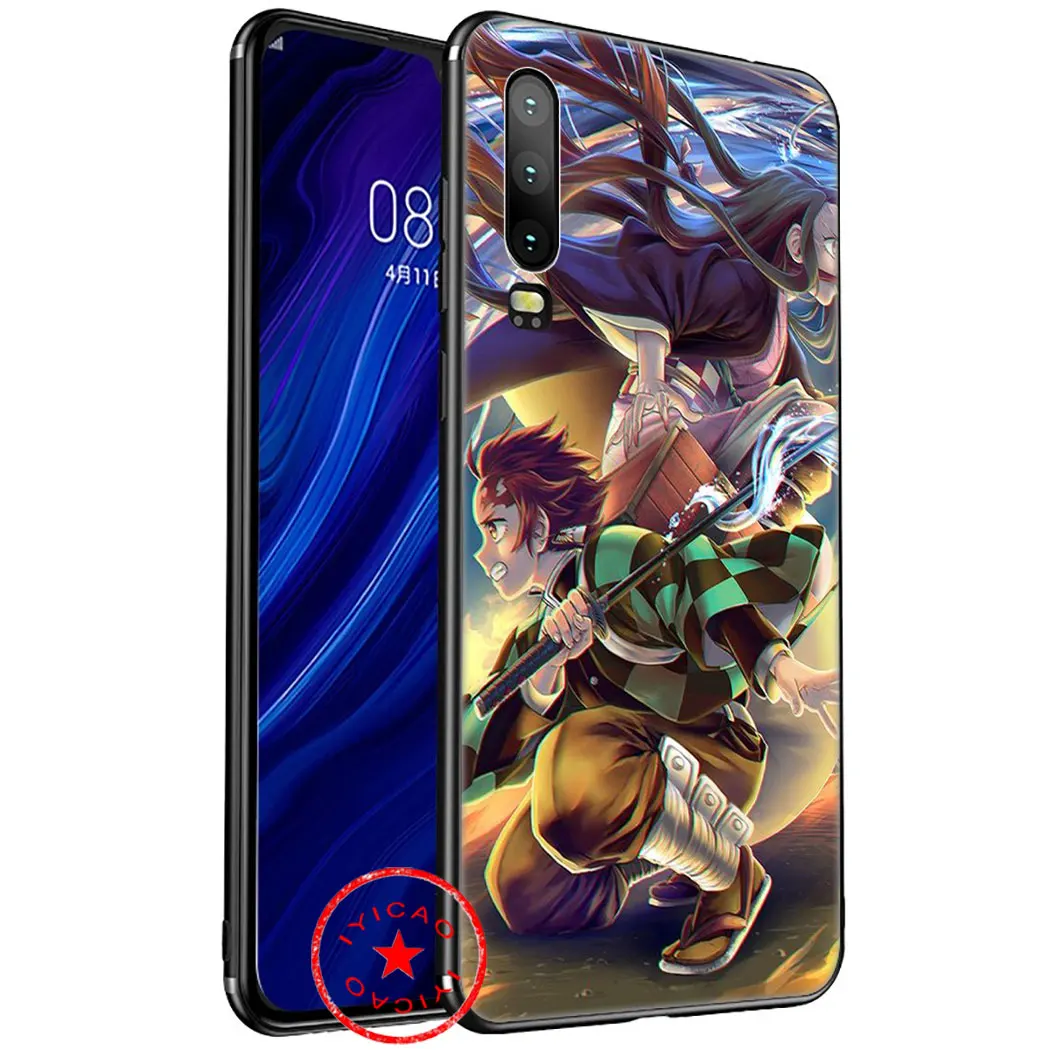 3 IYICAO аниме Demon Slayer мягкий чехол для huawei P30 P20 Pro P10 P8 P9 Lite Mini P Smart Z Plus чехол - Цвет: 3