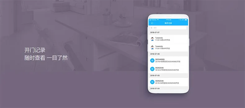 Ttlock телефон приложение дистанционное управление Bluetooth замок цинковый сплав Материал сенсорный экран пароль вспомогательный дверной замок