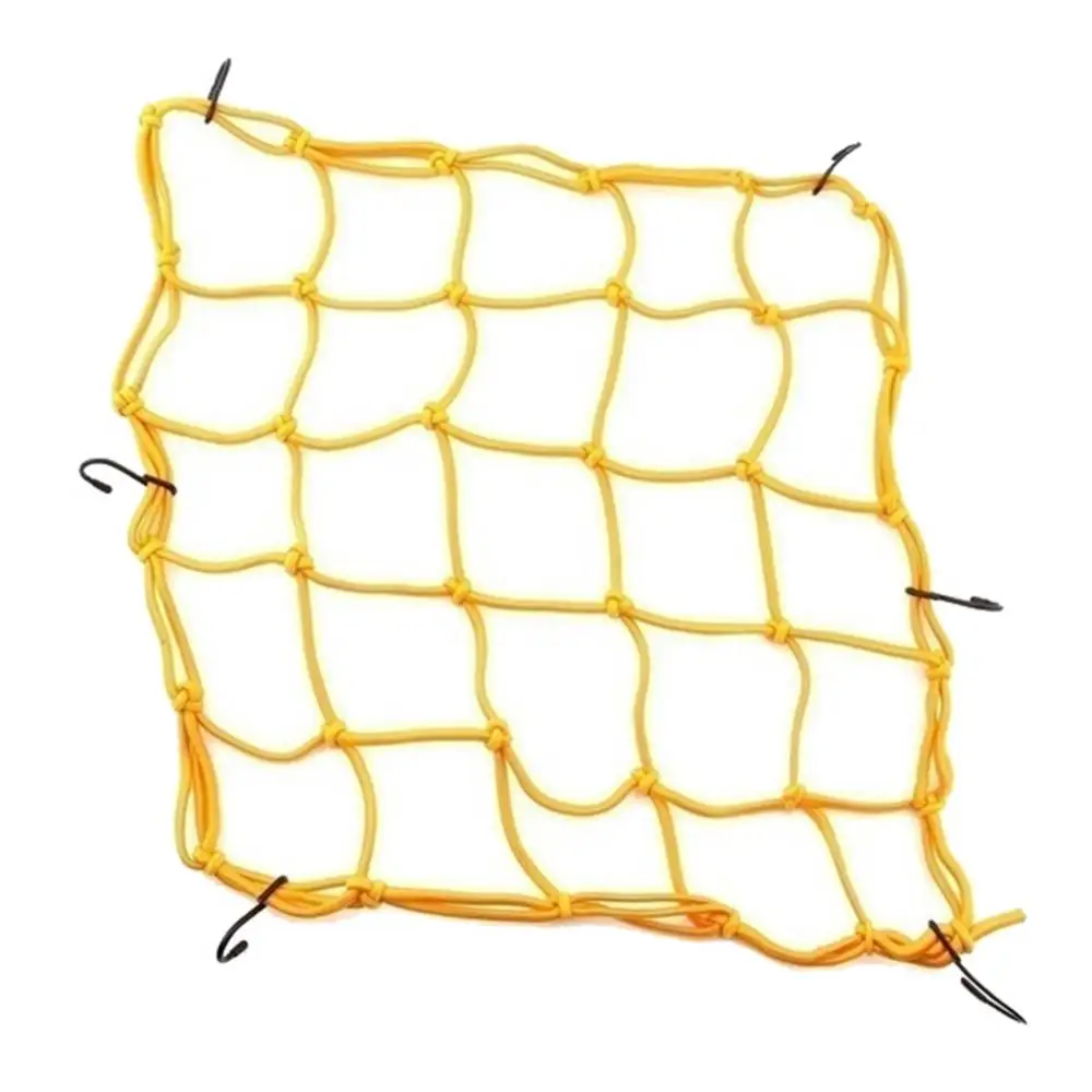 40x40cm Motorcycle Elastic Helmet Rope Cord Luggage Cargo Bungee Net motorcycle cargo net motorcycle bungee net