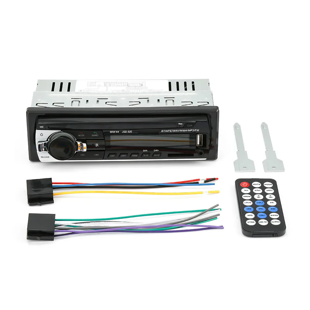 noly radio 12V автомобильный стерео Bluetooth 1 Din авторадио радио FM Aux Вход приемник SD USB MP3 MMC игрок WMA - Цвет: noly radio