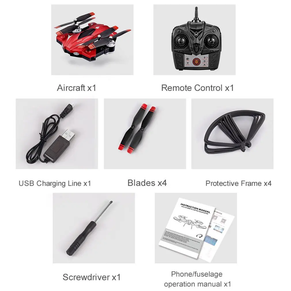 

S13 4 Channel 6 Axes Long Endurance Remote Control Quadcopter Drone UAV Positioning System Fight Aircraft NEW