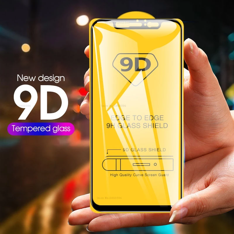 Для Xiaomi mi 9 8 SE 6X A1 A2 Lite 5X полное клеевое покрытие защита экрана закаленное стекло 9D