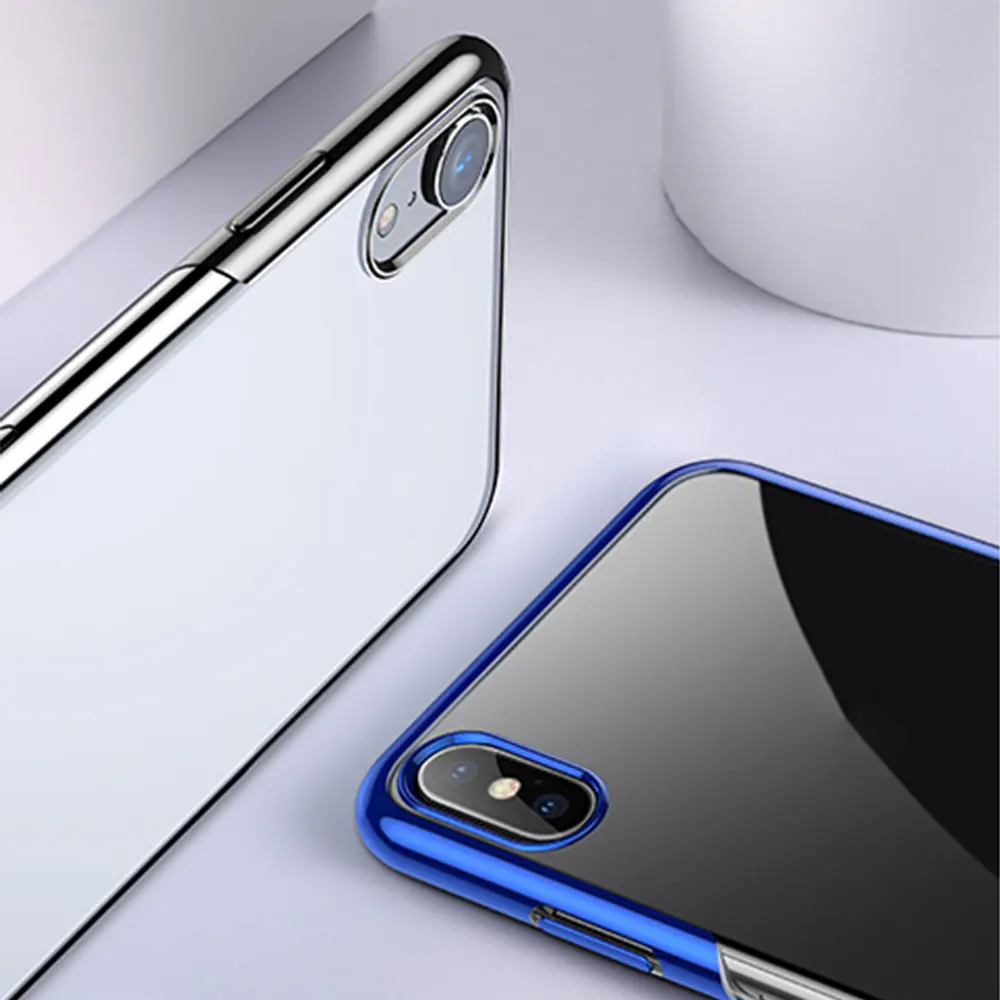 Тонкий мягкий чехол FLOVEME для iPhone 7 8 6 6s Plus 11 с покрытием Coque Capa X Xs Pro Max XR plus