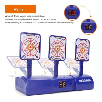 

DIY 1 Pcs Electronic Scoring Auto Reset Shooting Digital Target For CS Games Water Beads RoboMaster S1