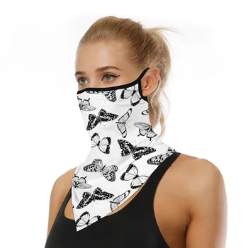 

Fast Ship Butterfly Pattern Face Scarf Bandana балаклава Outdoor Hiking Cycling Neck Face Protector Masks маска Washable Masks