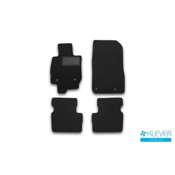 

Floor mats Klever premium Mazda CX-3 2015, cross, 4 PCs (textiles) Mazda CX 3)