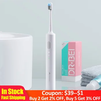 

DR.BEI Waterproof Sonic Electric Toothbrush Portable Rechargeable Wireless Sonic Tooth Brush Ultrasonic Toothbrush BET-C01