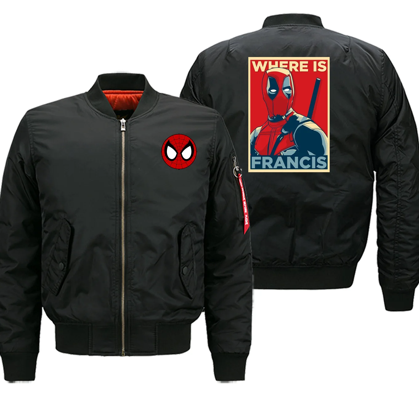 Marvel Deadpool,, зимнее пальто, Толстые мужские куртки, куртка-бомбер, Повседневная теплая одежда, куртка на молнии, мотоциклетная, военная уличная одежда