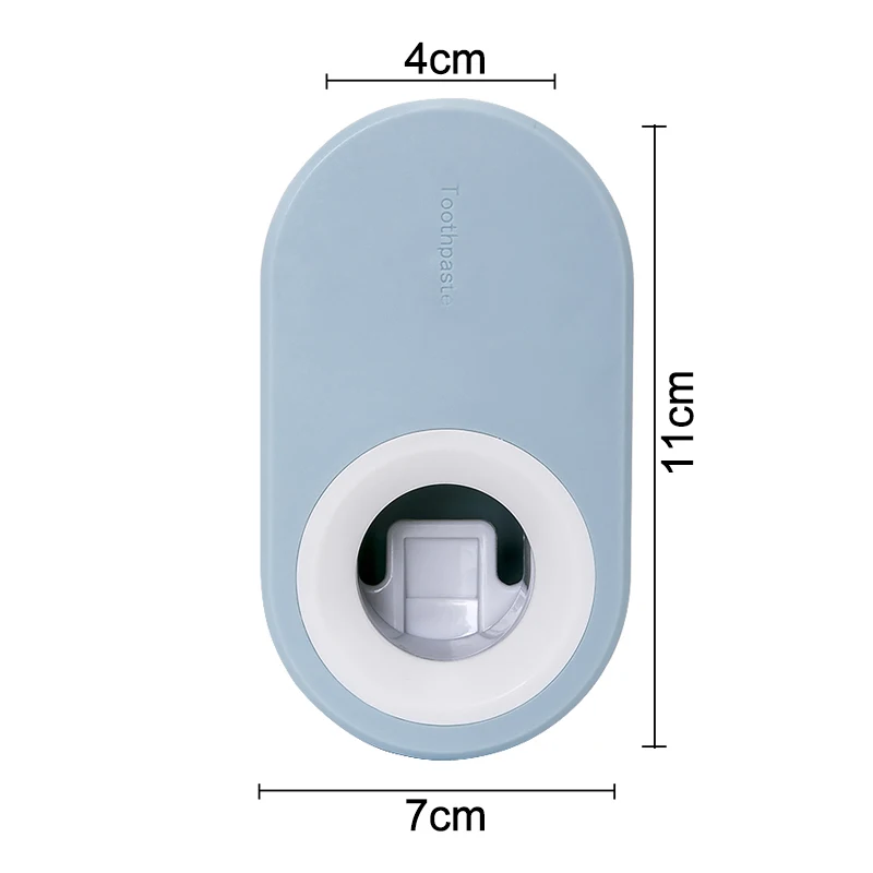 Автоматический диспенсер для зубной пасты Настенный комплект для зубной пасты Пылезащитная домашняя подставка для зубной пасты держатель