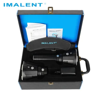 

IMALENT MS18 LED Flashlight + R90TS Head Set CREE XHP35 HI / CREE XHP70.2 100000 LM Flash light Intelligent Charging for Search
